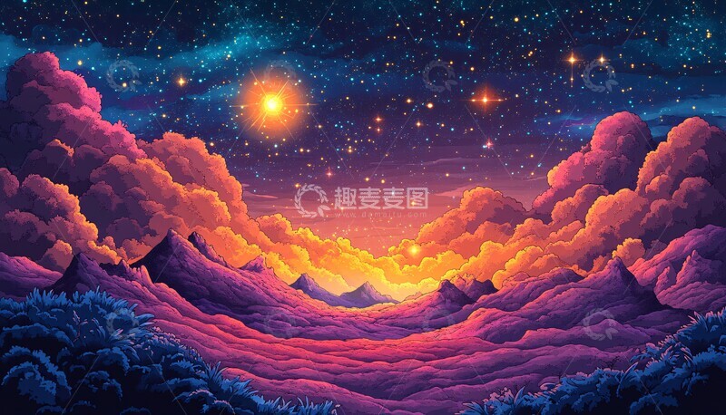 高清大图下载【趣麦麦图】星际卡通图星际卡通漫画2