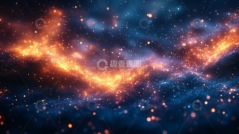 高清大图下载【趣麦麦图】宇宙能量光影1