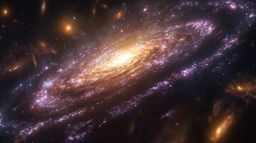 紫色星系紫色星系粉色1