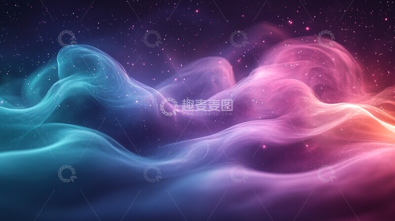 高清大图下载【趣麦麦图】能量波与磁场