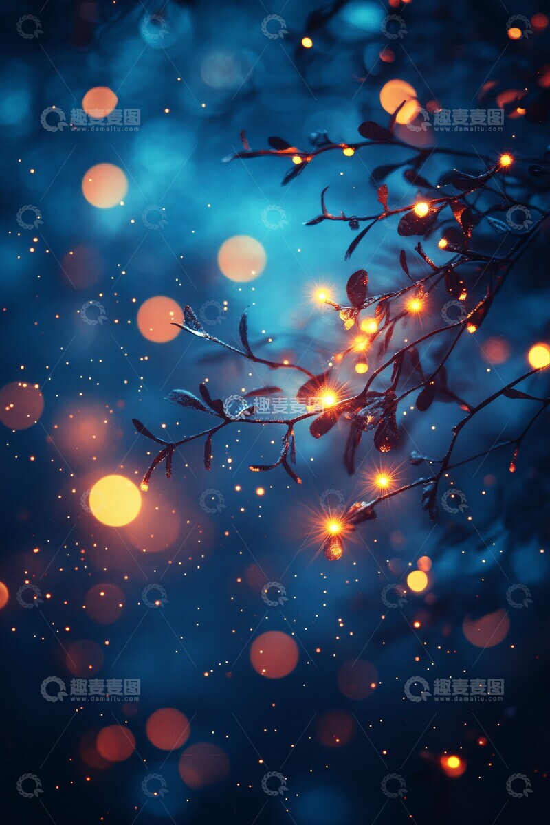 高清大图下载【趣麦麦图】夜色光影夜色光影背景