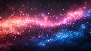 红蓝紫闪光效果