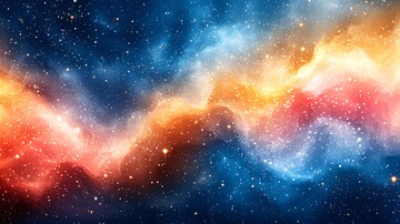 星光闪烁柔和色彩