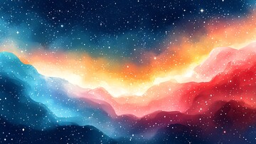 星光闪烁柔和色彩1