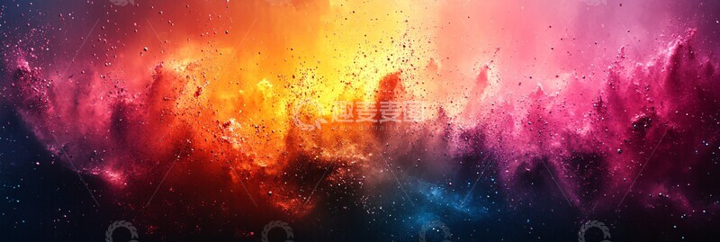 高清大图下载【趣麦麦图】霓虹荧光色彩1