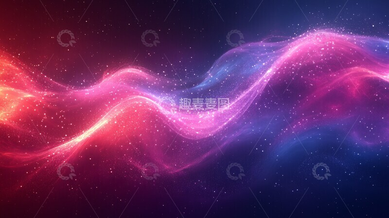 高清大图下载【趣麦麦图】蓝紫渐变背景11