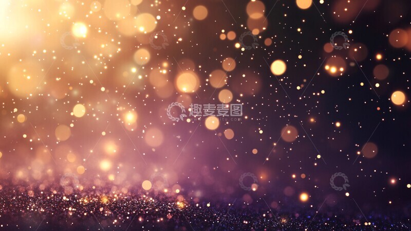 高清大图下载【趣麦麦图】星空帷幕星空帷幕紫色1