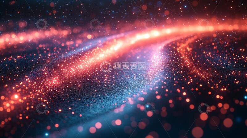 高清大图下载【趣麦麦图】数据与能量光芒2