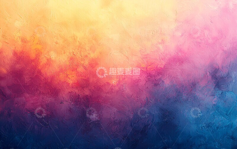 高清大图下载【趣麦麦图】黄蓝粉紫橙渐变