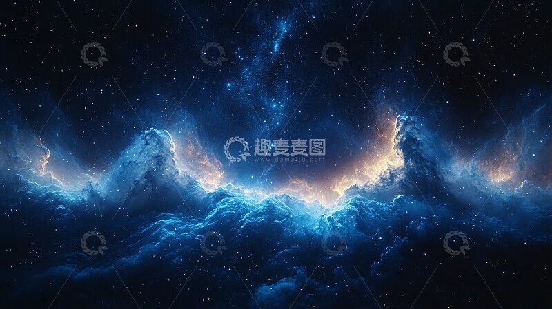 高清大图下载【趣麦麦图】银河星夜银河星夜星空1