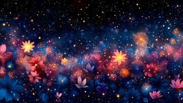 星爆黑蓝紫电光2