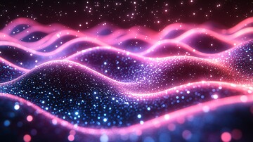 蓝粉光波基因链