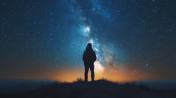 银河星夜银河星夜星空