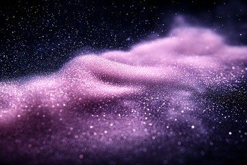 紫色粉末飘散2
