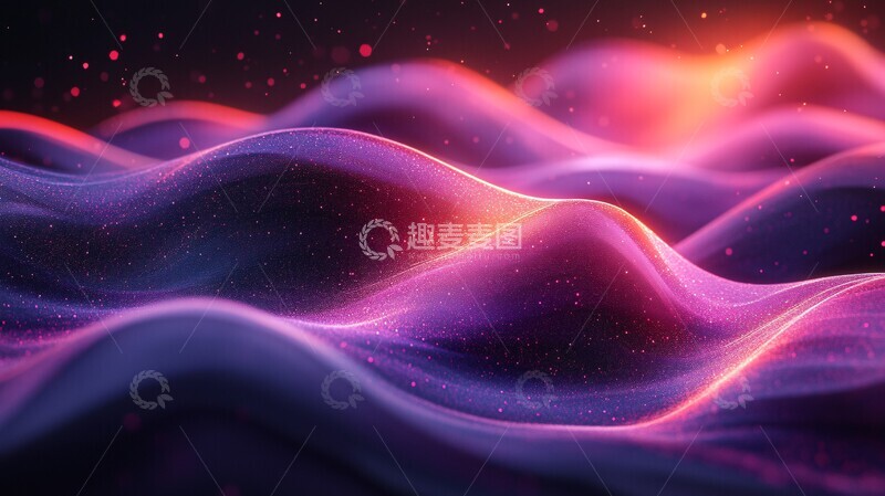 高清大图下载【趣麦麦图】紫色渐变抽象背景1