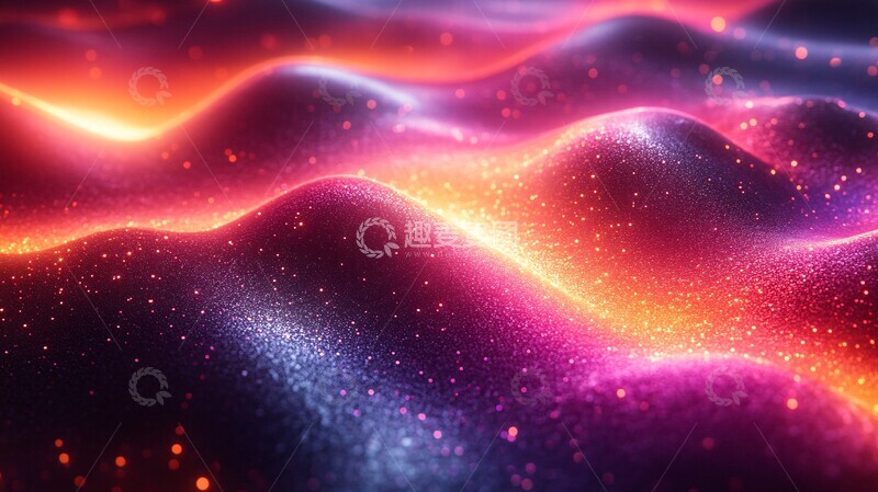 高清大图下载【趣麦麦图】动态渐变光影1