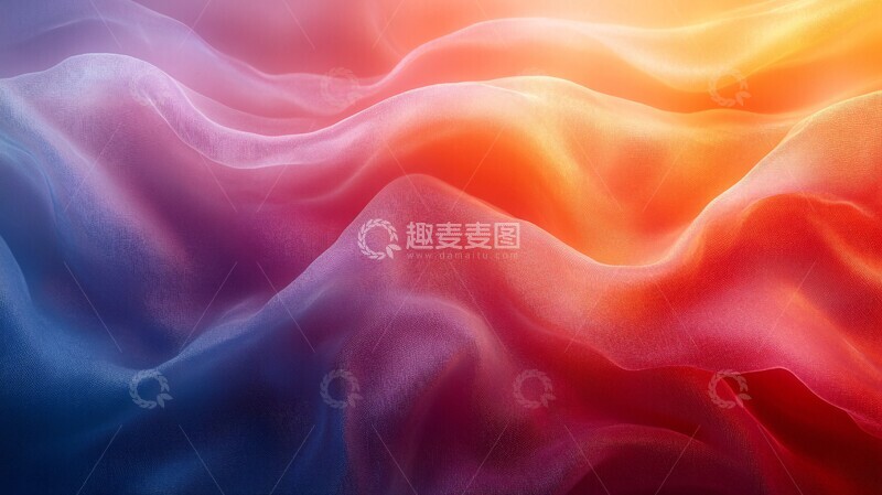 高清大图下载【趣麦麦图】-梦幻光影流动背景1