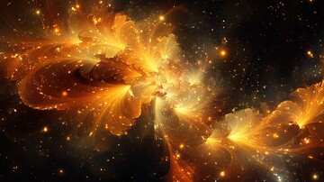 金辉火花金辉火花抽象