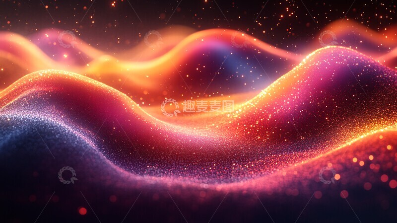 高清大图下载【趣麦麦图】动态渐变光影
