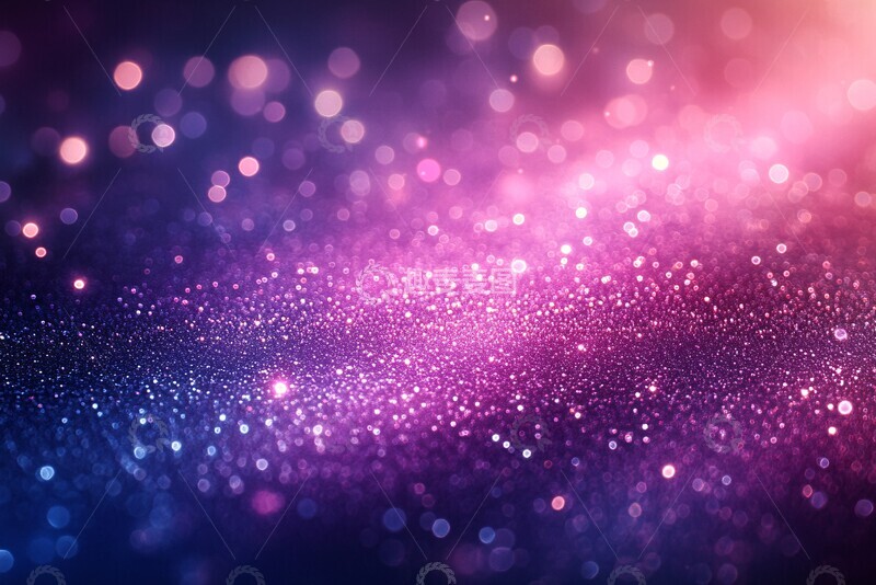 高清大图下载【趣麦麦图】数字紫蓝光影2