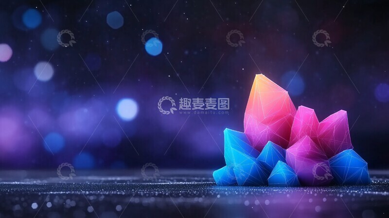 高清大图下载【趣麦麦图】高科技抽象背景2