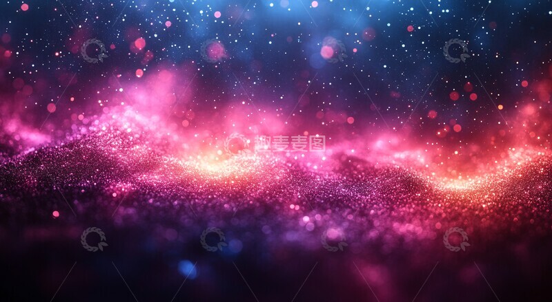 高清大图下载【趣麦麦图】-蓝粉紫渐变光影纹理