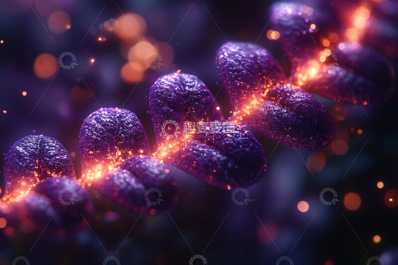 高清大图下载【趣麦麦图】紫色平静疗愈频率1