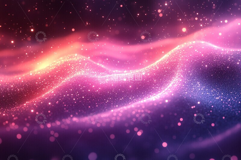 高清大图下载【趣麦麦图】数字紫蓝光影