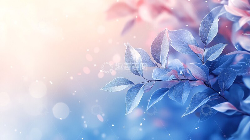 高清大图下载【趣麦麦图】卡罗尔蓝调光晕1