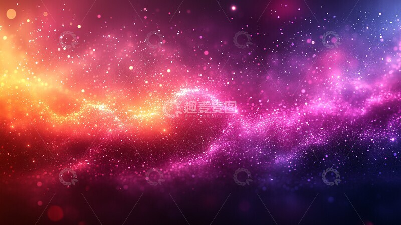 高清大图下载【趣麦麦图】紫色红光模糊背景2