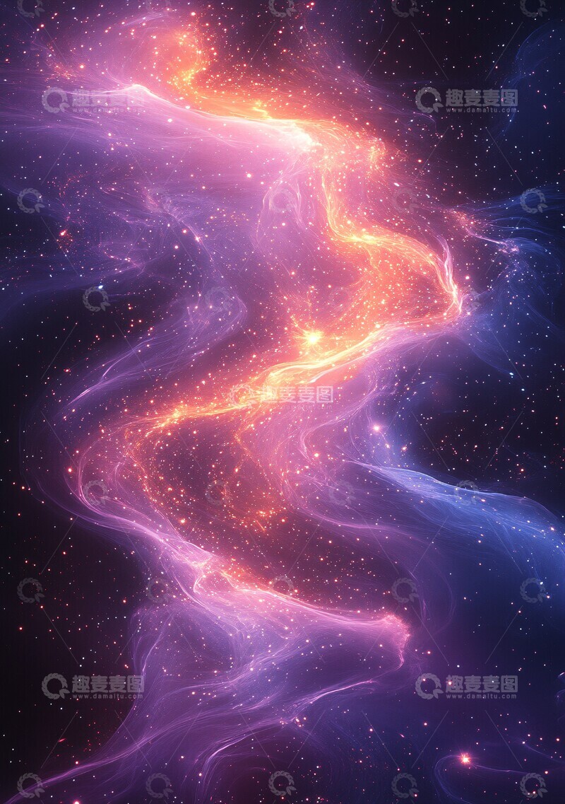 高清大图下载【趣麦麦图】-星光紫夜星光紫夜背景