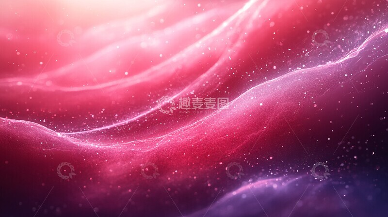 高清大图下载【趣麦麦图】粉红翠雀渐变背景