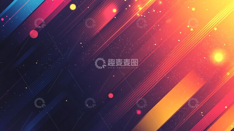 高清大图下载【趣麦麦图】斜线圆点背景1