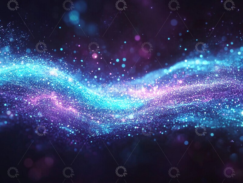 高清大图下载【趣麦麦图】粒子流过以太1