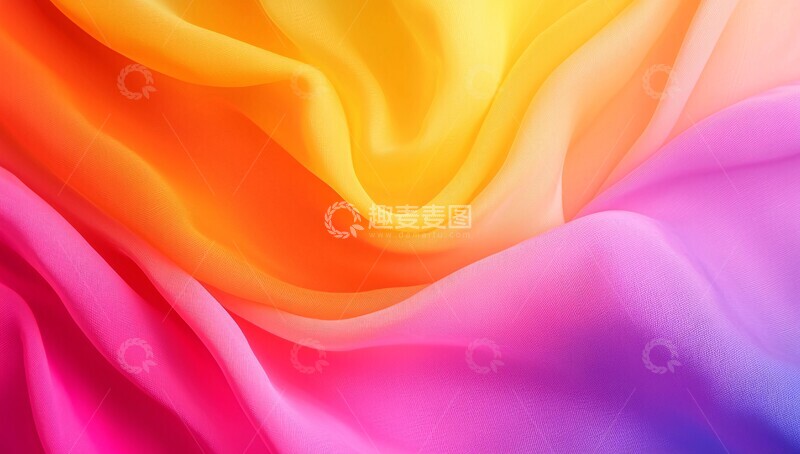 高清大图下载【趣麦麦图】-彩虹渐变背景1