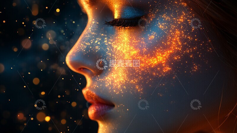 高清大图下载【趣麦麦图】美丽光彩美丽光彩女性