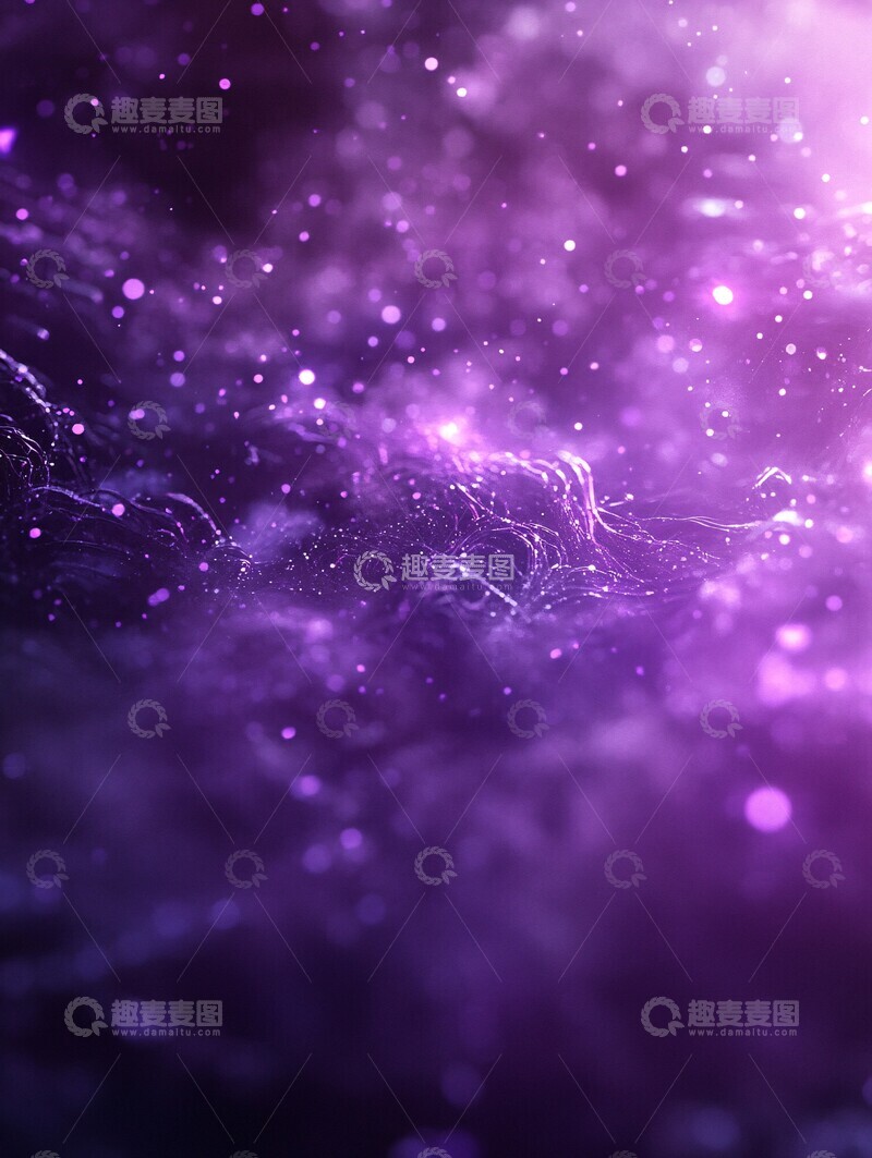 高清大图下载【趣麦麦图】紫色遗物背景1