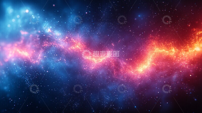 高清大图下载【趣麦麦图】光粒与尘埃背景1