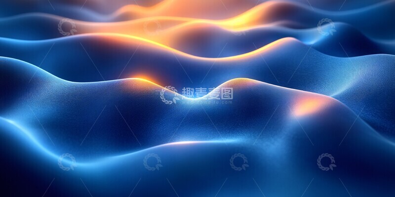 高清大图下载【趣麦麦图】蓝光螺旋科技背景1