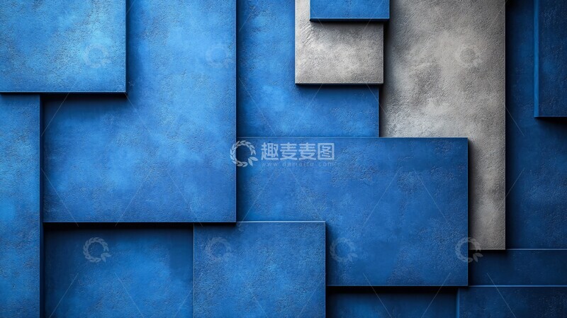 高清大图下载【趣麦麦图】蓝色专业背景1