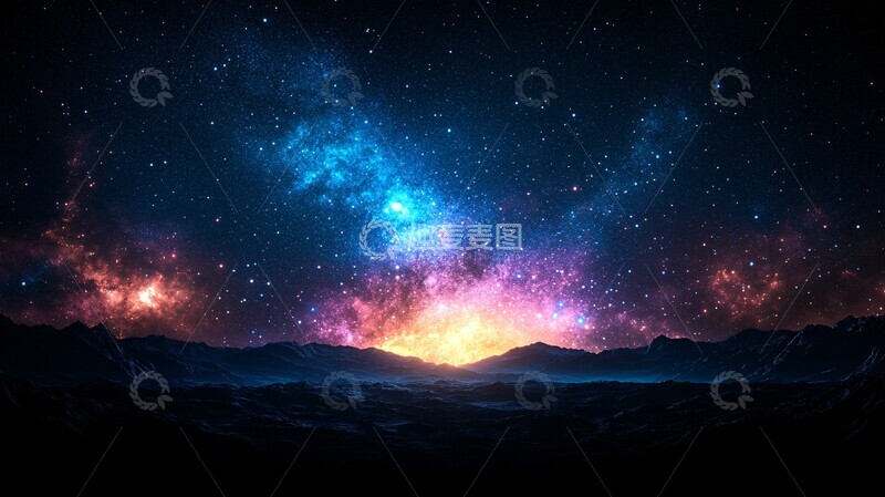 高清大图下载【趣麦麦图】星空宇宙星空宇宙黑暗
