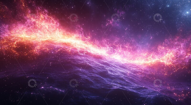 高清大图下载【趣麦麦图】紫色光效扩散