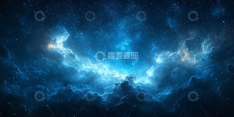 高清大图下载【趣麦麦图】星际夜空星际夜空抽象1