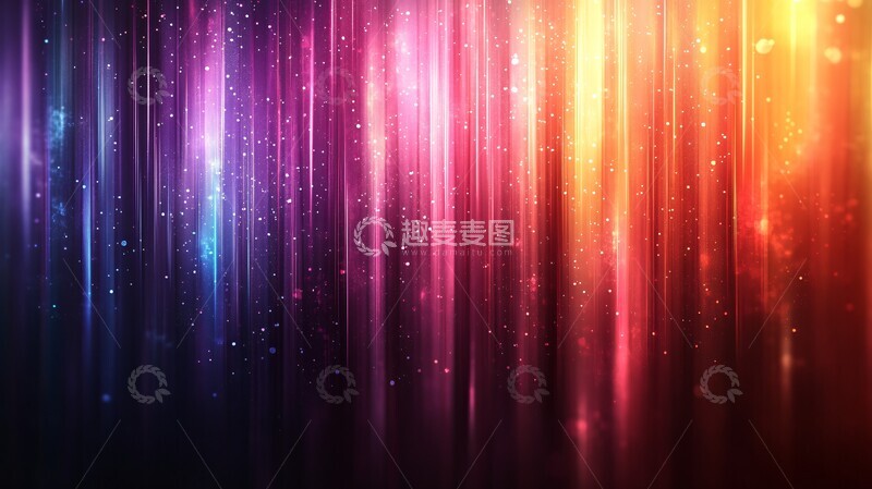 高清大图下载【趣麦麦图】红紫现代企业背景