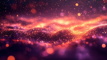 黄金光芒宇宙粒子