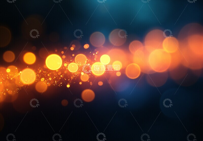 高清大图下载【趣麦麦图】模糊灯光模糊灯光黑色2