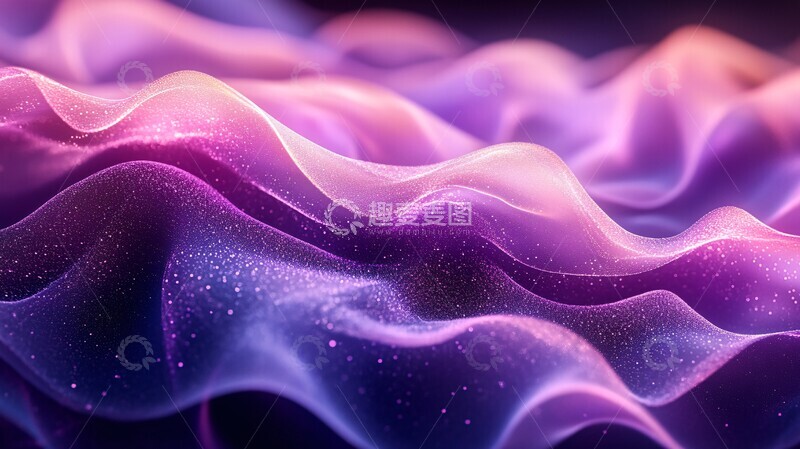 高清大图下载【趣麦麦图】紫色液体渐变2
