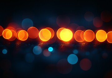 模糊灯光模糊灯光黑色1