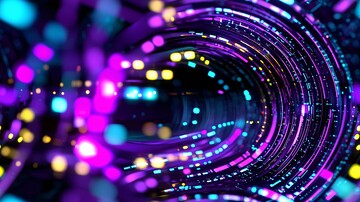 霓虹漩涡时间环