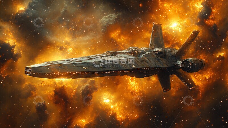 高清大图下载【趣麦麦图】星际战场背景